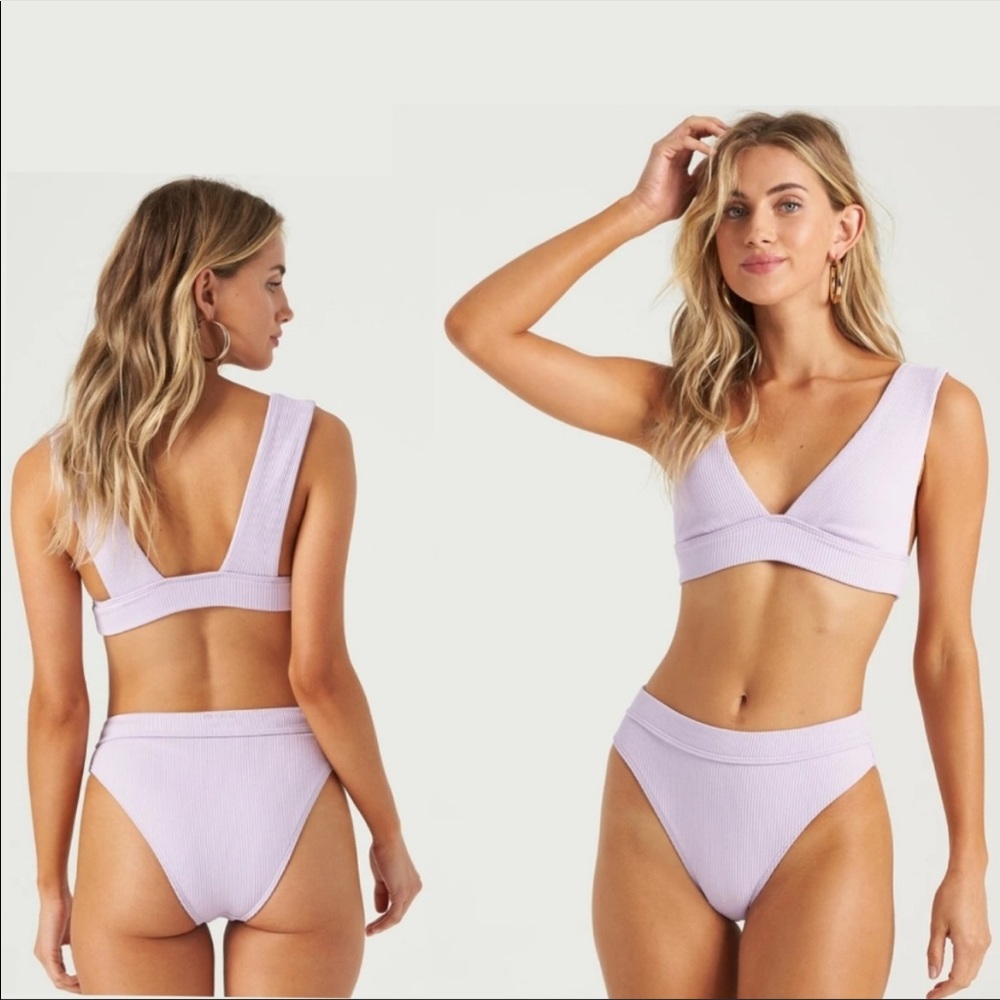 Billabong Sand Dunes bikini 👙 plunge top size small Hike bottom size small